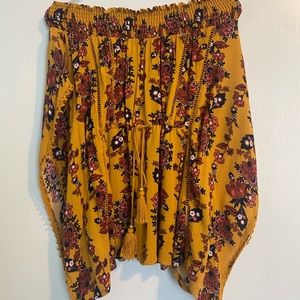 Floral Off the Shoulder Blouse